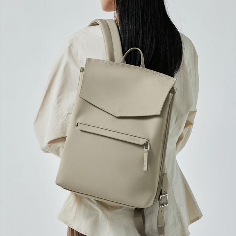 Leather Work Bag Women - Fashion New Japanese And Korean Simple