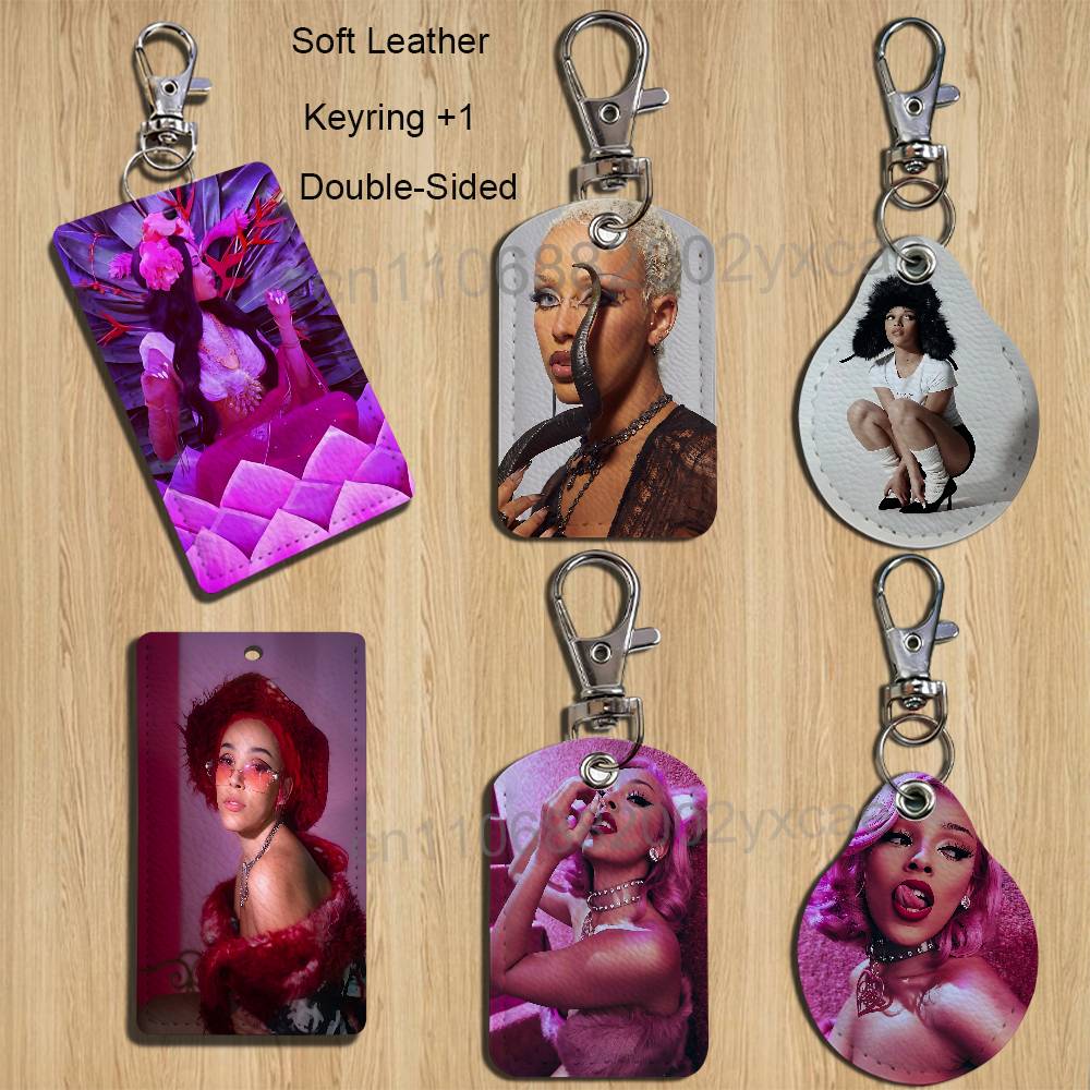Leatherwork Art - art So High red Doja Cat