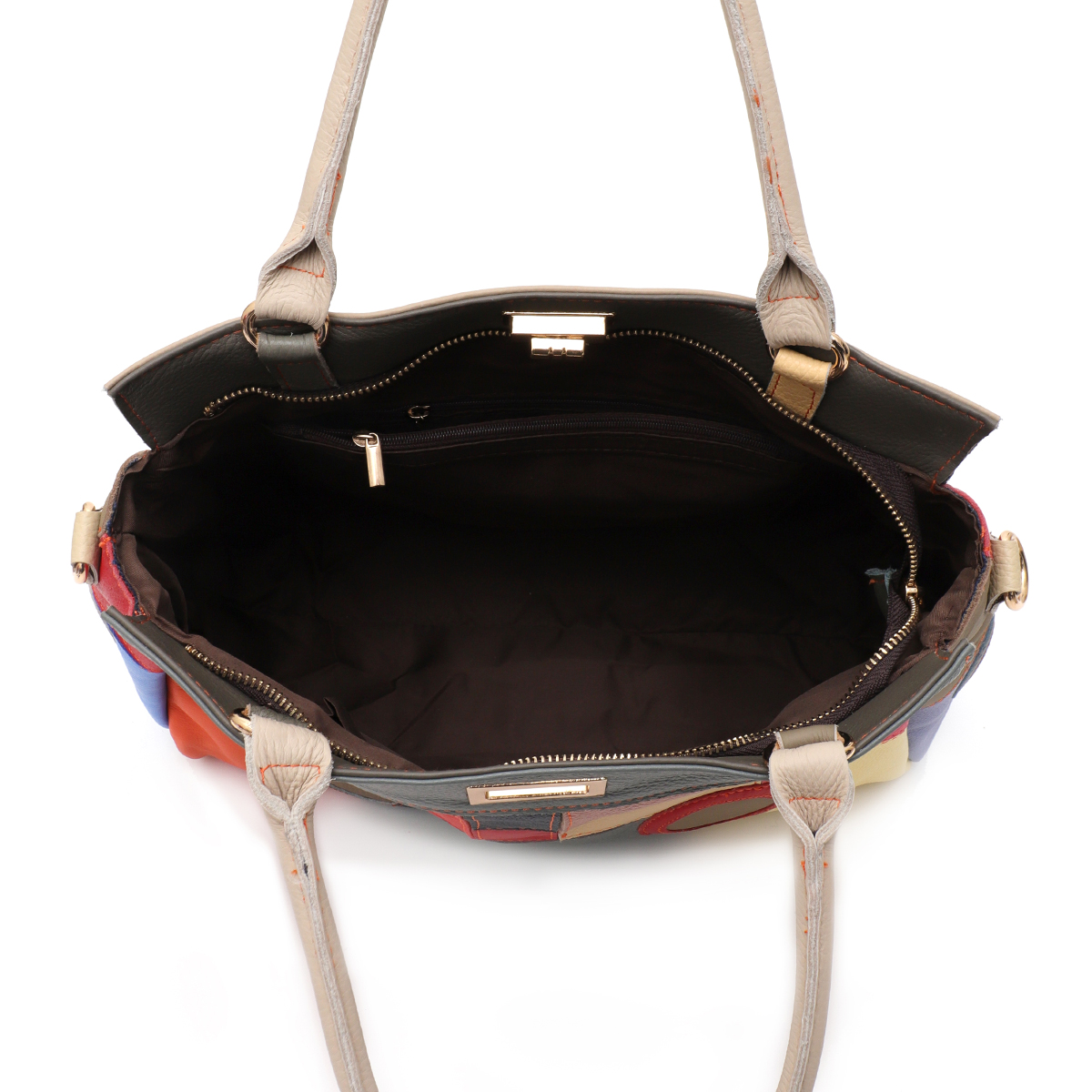 SC Chic Colorful Real Leather  - Leather Work Bag Women review and price