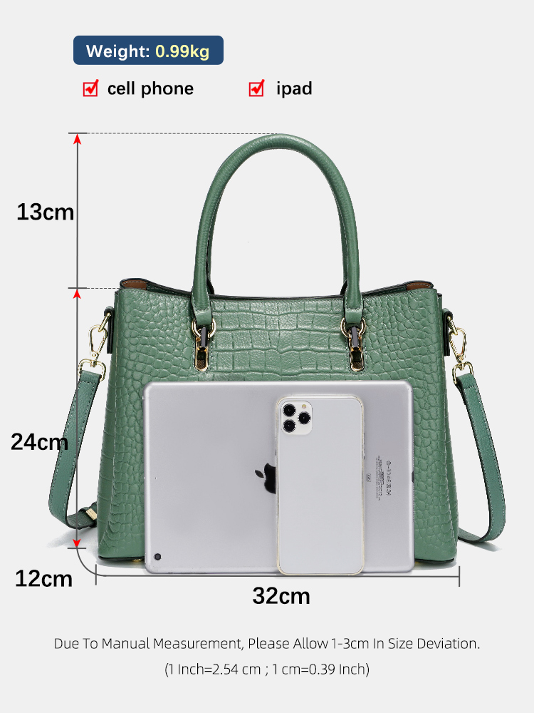 Zency Women's Genuine Leather  - Leather Work Bag Women review and price
