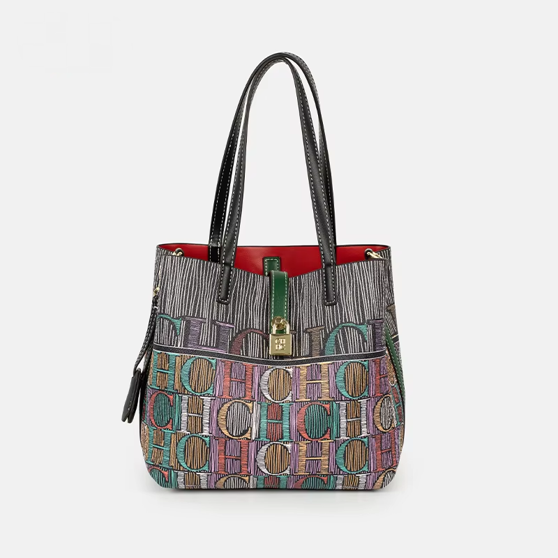 CH Art Color Printed Handbag S - Leatherwork Art review and price