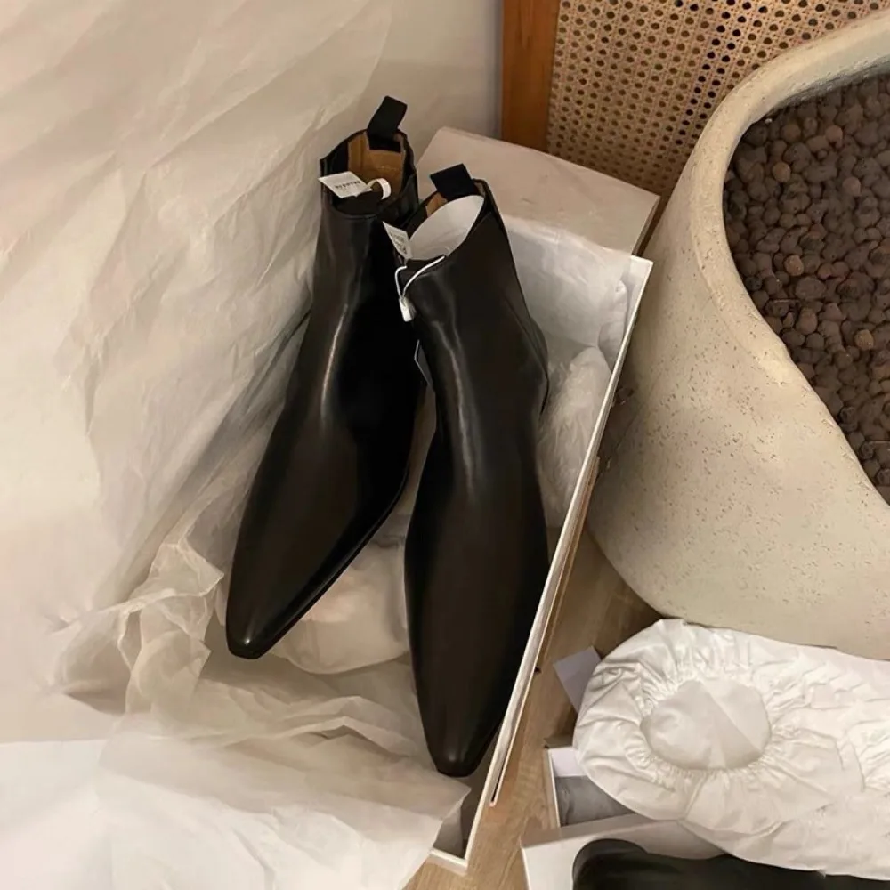 Luxury Women's Short Boots Aut - Leather Work Dress review and price