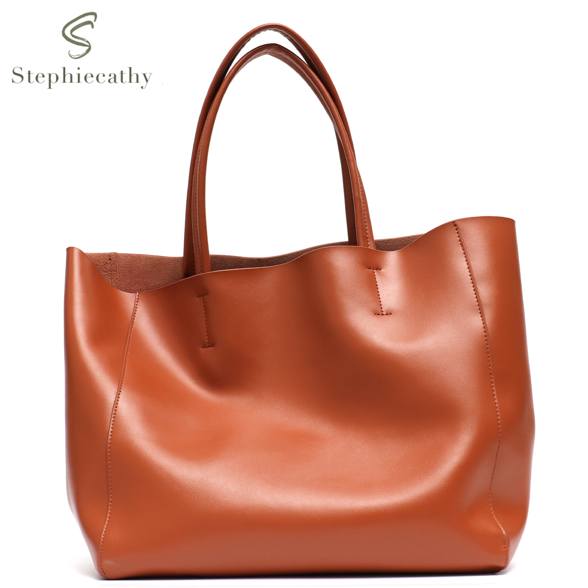 Minimalist Big Tote Bag Women  - Leather Work Bag Women review and price