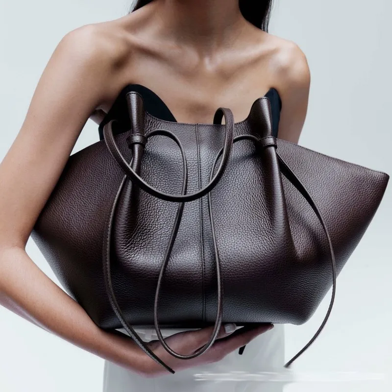 Women Leather Shoulder Bag Dum - Leather Work Bag Women review and price
