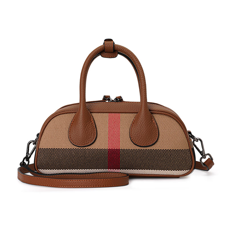 Women's Canvas & Leather Bowli - Leatherwork Patterns Free review and price