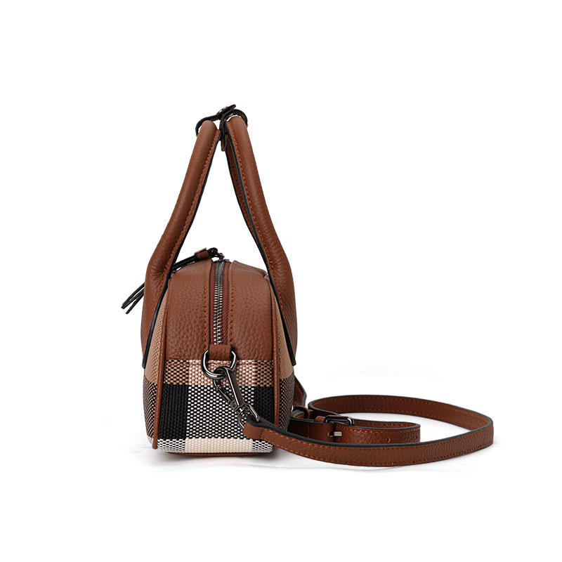 Women's Canvas & Leather Bowli - Leatherwork Patterns Free review and price