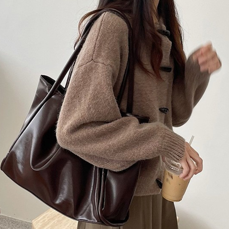 2026 Women New Vintage Shoulde - Leather Work Bag Women review and price