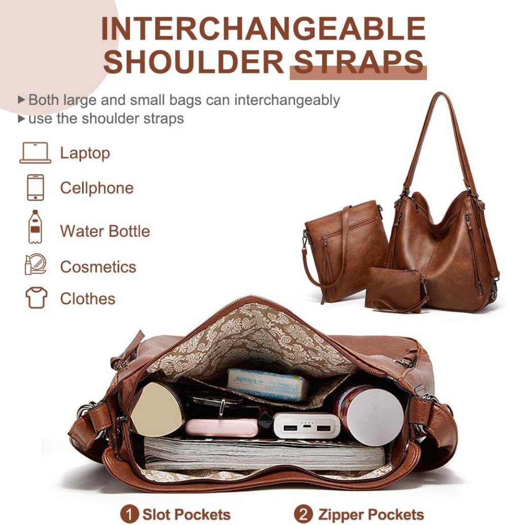 Luxury Women Tote Bag Handbags - Leather Work Bag Women review and price