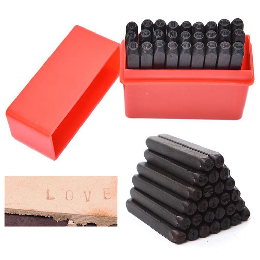 Letters Punch Set Steel Metal  - Leatherwork Patterns Free review and price