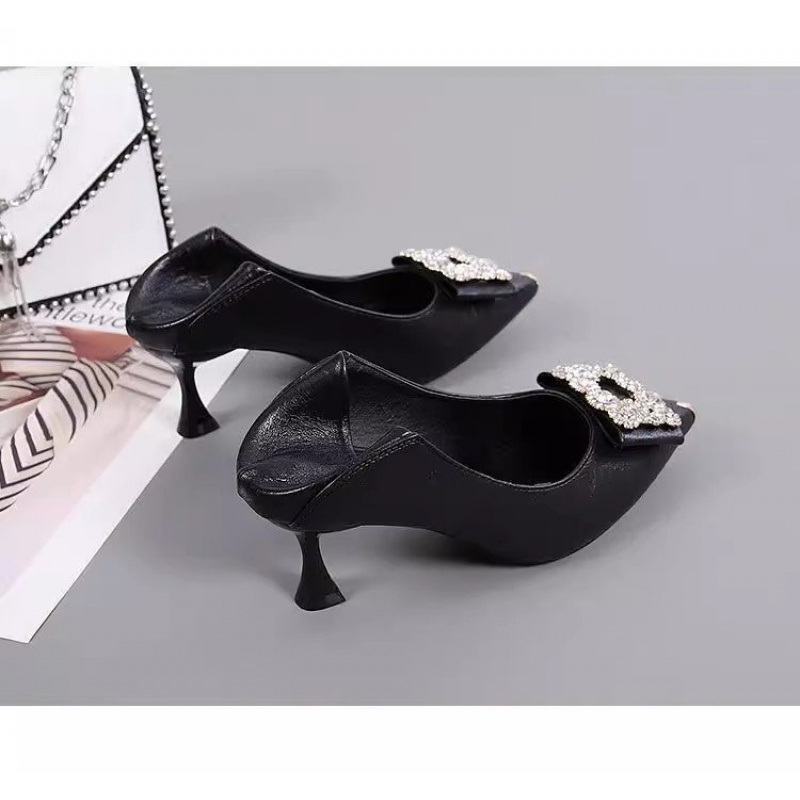 Women Sexy High Heels Classic  - Leather Work Dress review and price