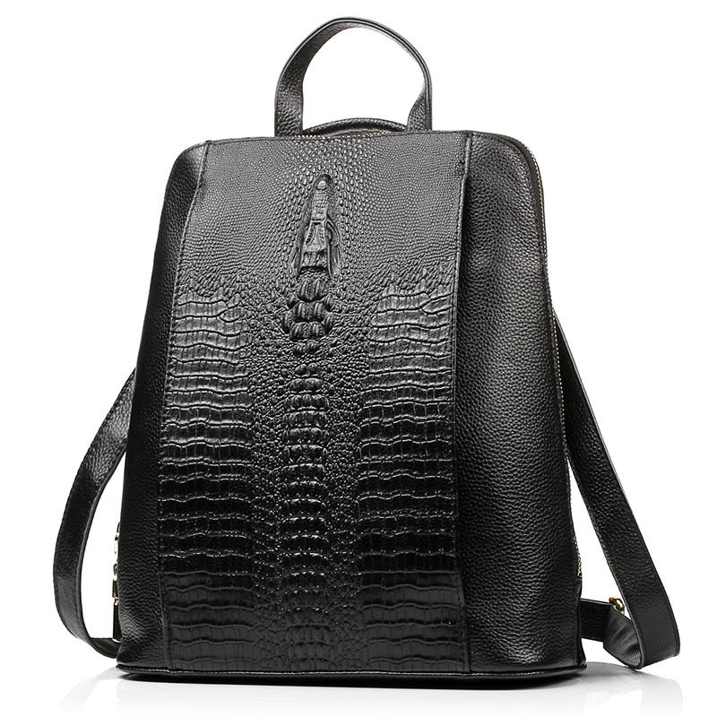 Zency Women's Crocodile Leathe - Leather Work Bag Women review and price